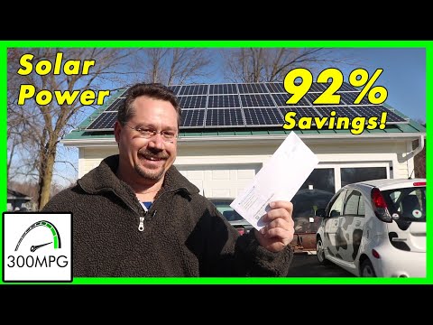 Electric Bill Feb. – 92% Savings w/ Solar and T.O.U.