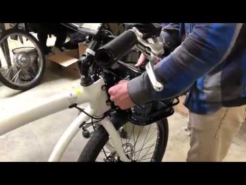 How To Put On A Front Basket