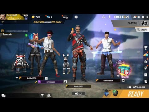 Free Fire Live Bangla[Noob Game Play Funny  Live] – Lady killer