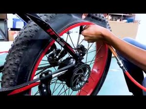 How to Replace XF800 Ebike Rear Flat Tire | Cyrusher Sports