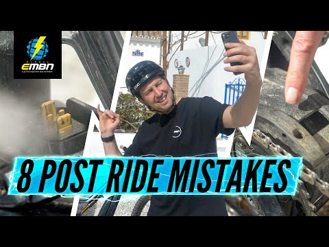 8 Common Post Ride Mistakes | Important E-Bike Maintenance Advice