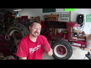 Welding and Rolling the Tractor