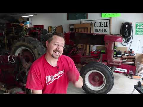 Welding and Rolling the Tractor