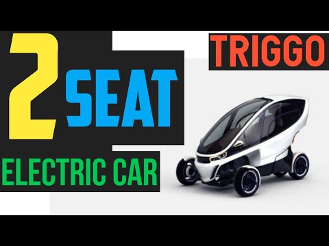 2 Seat Micro Electric Car with Adjustable Suspension – Triggo