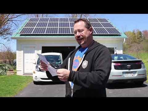 Solar Savings! April Electric Bill is NEGATIVE
