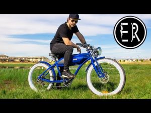 RETRO E-BIKE RIDES LIKE A CAFE RACER! Michael Blast Greaser electric bike review