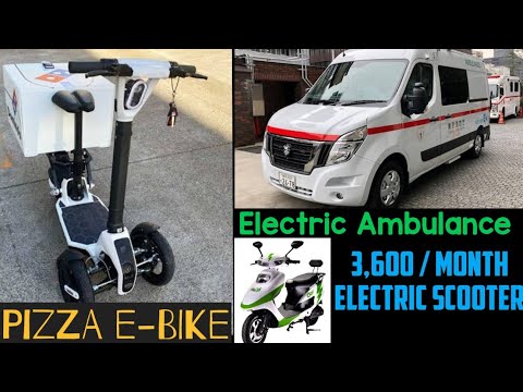 Pizza E-Bike ,Nissan EV Ambulance, Volkswagen eTransporter, eBikeGo – EV News 93