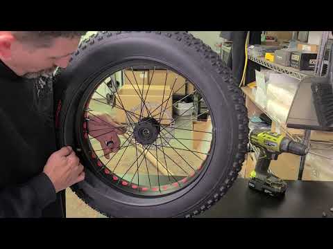 Fat Tad tire/rotor change (continuation)