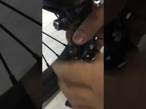 How to replace the rear gear shifter AN-EB001