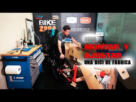 Montar una bici nueva según viene de fábrica en caja