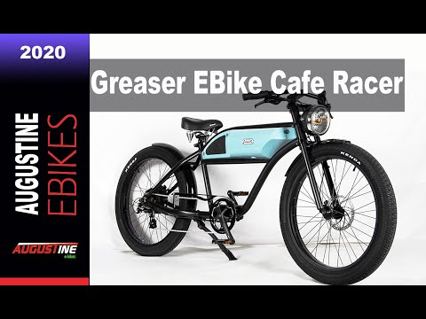 E bikes 2020: Greaser 500w Electric Bike Cafe Racer