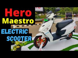 Hero Maestro Electric Scooter Launch in India 2021: eMaestro