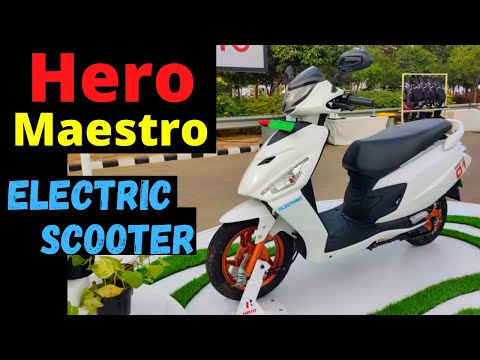 Hero Maestro Electric Scooter Launch in India 2021: eMaestro