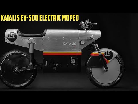 Katalis EV-500 Electric Moped Made in Indonesia