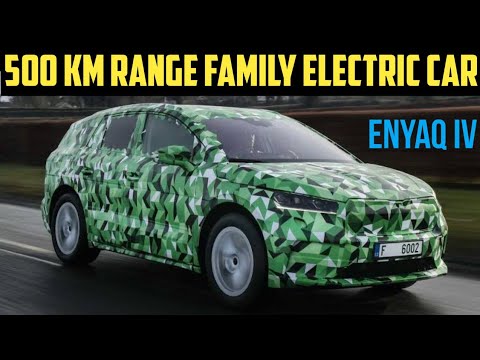 500 KM Range Family Electric Car – Skoda Enyaq iV Full Specs