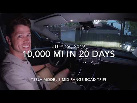 10000 miles in 20 days – NJ to Oconomowoc, WI