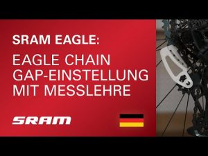 Eagle Chain Gap-Einstellung mit Messlehre