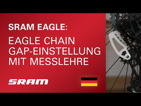 Eagle Chain Gap-Einstellung mit Messlehre