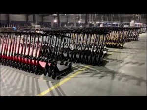 The new production line for R1 Model eScooter