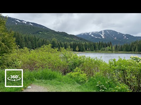 Lost Lake Whistler BC Canada – 360° Video, HD Ambient Audio, 4k ASMR