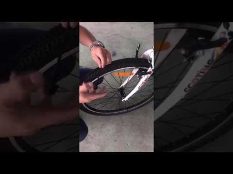 ECOTRIC Install Peacedove Front Wheel