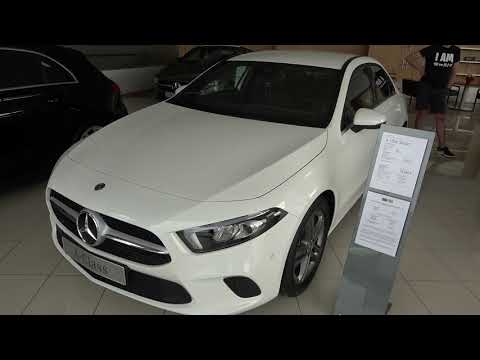 The Mercedes A Class 180d Sedan 2020 interior exterior walkaround