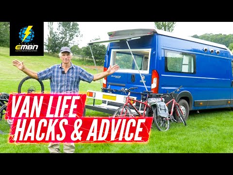 Off Grid DIY Low Budget Camper Van Conversion With E Bike Charging | Ray’s Ultimate Build