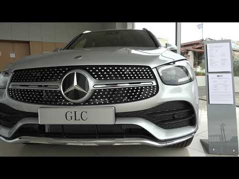 The 2020 Mercedes GLC300d SUV interior exterior walkaround