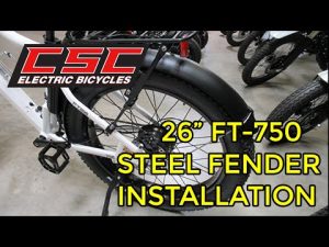 CSC 26″ FT750 Steel Fender Installation