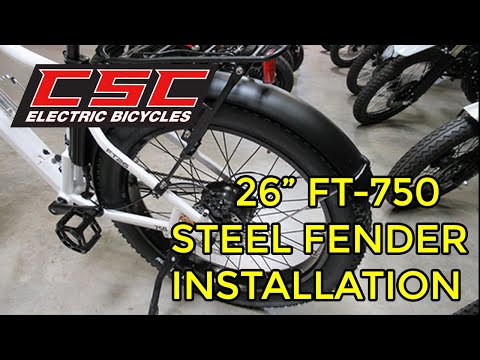CSC 26″ FT750 Steel Fender Installation