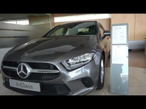 The 2020 Mercedes A Class 180d Sedan interior exterior walkaround