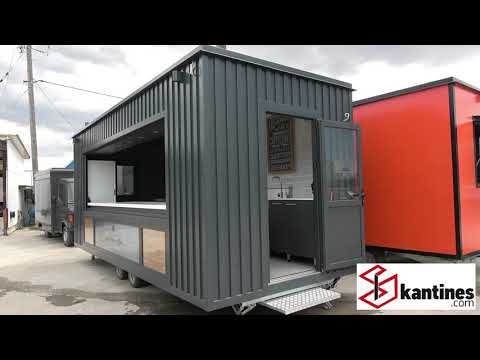 Barista trailer – Ρυμουλκούμενη καντίνα box BRUNO