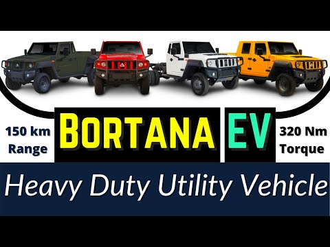 Heavy Duty Utility Electric Vehicle in Mining – Bortana EV