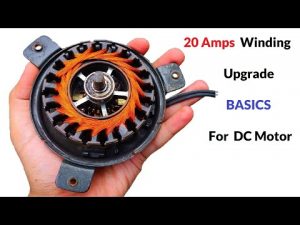 12V 20 Amps DC Motor from Car Exhaust Fan ( Copper Winding Reuse & Upgrade ) Part – 2