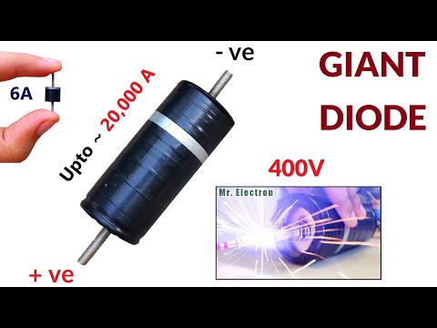 20,000 Amps – Make a 400V 300A Giant Diode with 20 KA Peak Amperes | Best DIY Project 2020