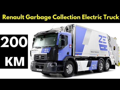 Renault Garbage Collection Electric Truck – D WIDE ZE