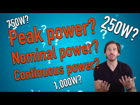 E-bike watts – How electric bicycle companies are lying to you