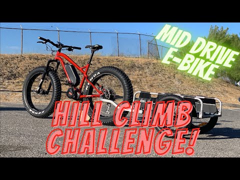 Can you tow with your electric bike? 2020 Titan trailer test!