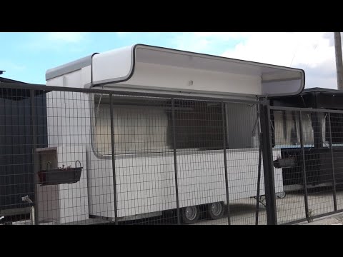Food trailer – Ρυμουλκούμενη καντίνα οβάλ