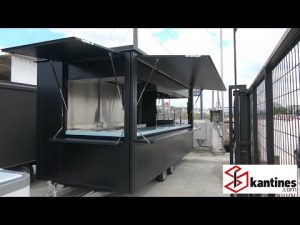 Food trailer – Ρυμουλκούμενη καντίνα καφέ μπαρ magda