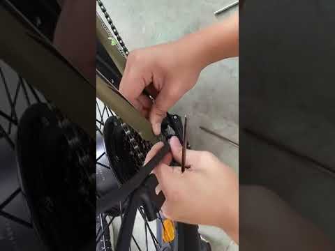 ECOTRIC Install 20″ Fat Tire Bike Rack
