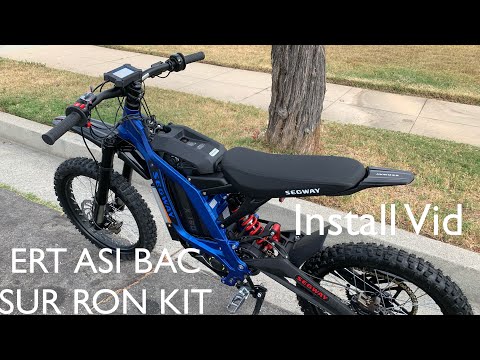 ERT ASI BAC8000 NXT Sur Ron installation video