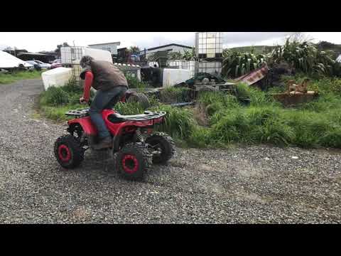 Electric Quad Rolling Burnout