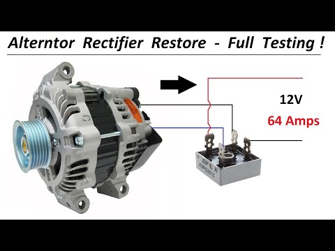 12v 64 Amps Car Alternator Rectifier replacing upto 18V