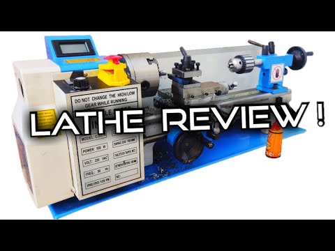 220V 550W DC Motor Powered Lathe Machine REVIEW !