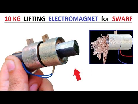 10 Kg Lifting Solenoid Electromagnet for Swarf Collecting – Awesome Idea 2020