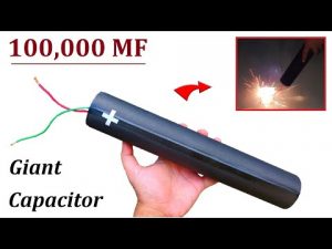 100,000 MF – Make a 220V Giant Capacitor using Aluminium Foil | Best DIY Project 2020