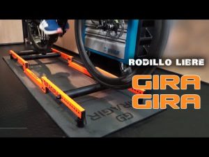 GiraGira el rodillo plegable para rodar con cualquier bicicleta