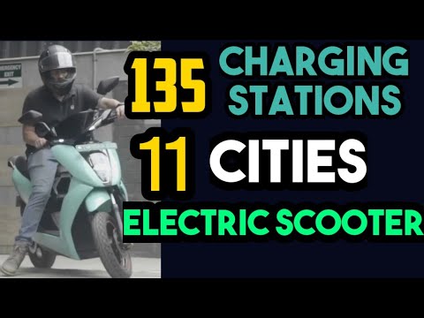 Ather 450X Electric Scooters 11 Cities & Charging Stations