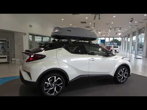 The 2020 TOYOTA C HR Hybrid Electric interior exterior walkaround